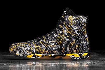 Yellow Nobull High-Top Artists For Humanity Women's Trainers | CA I1836L